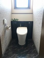 草津市T様　トイレリフォーム (3)　リクシル　リフォレ